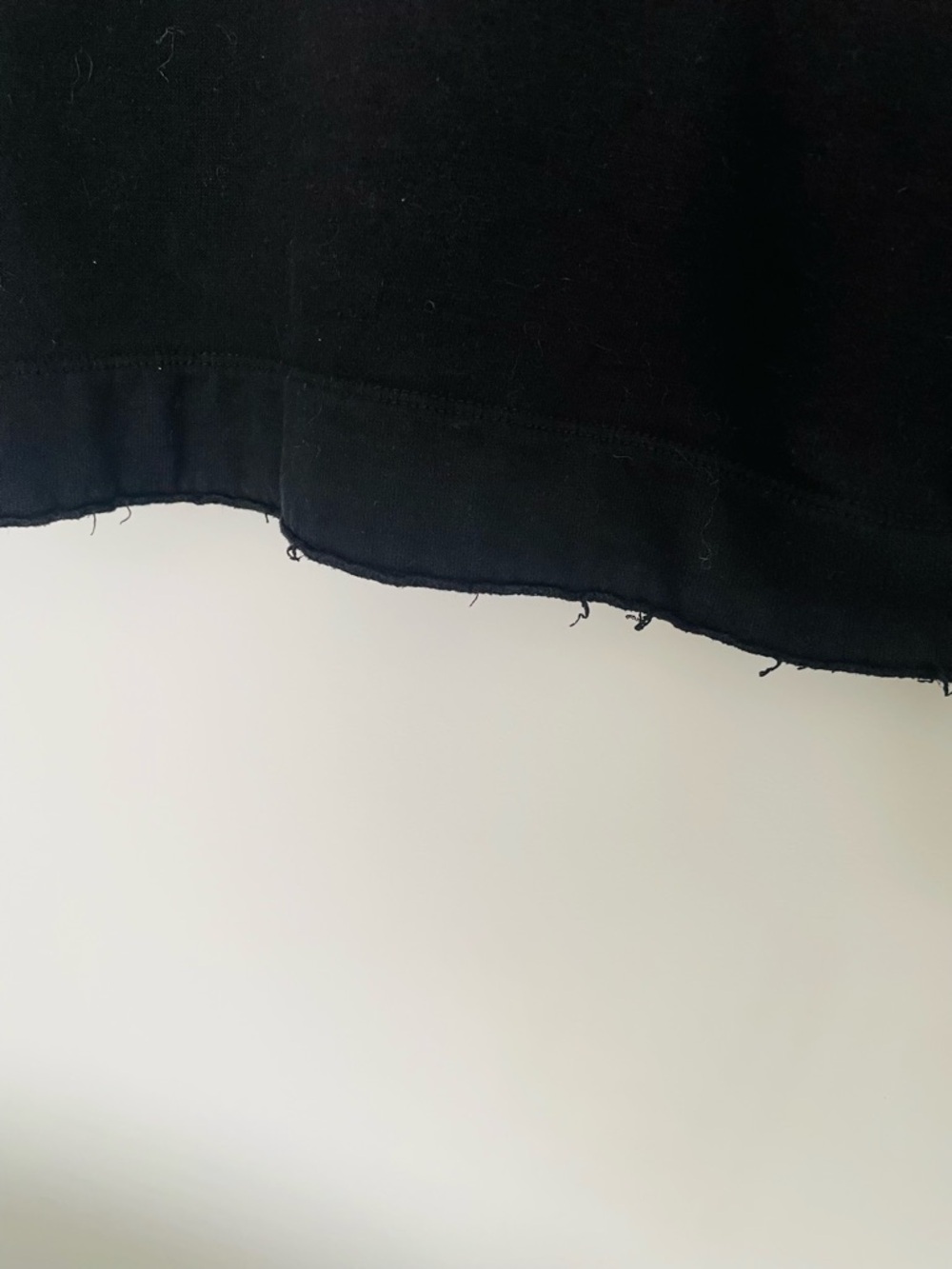 Calvin Klein Jeans Black Cropped Crewneck Sweatshirt - Picture 3 of 5